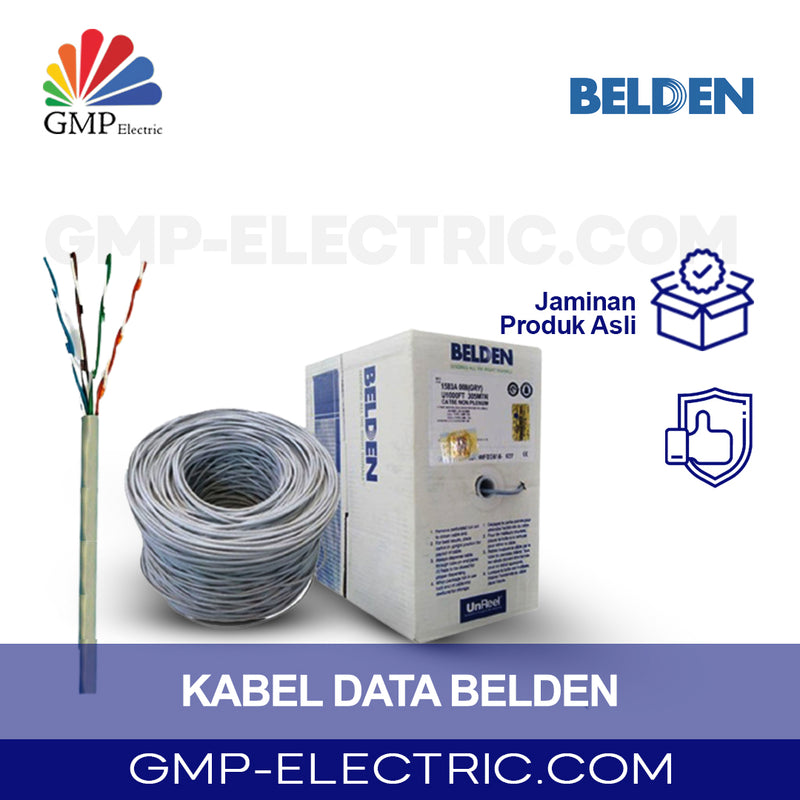 Kabel Data Belden STP CAT 5 Grey (Ecer)