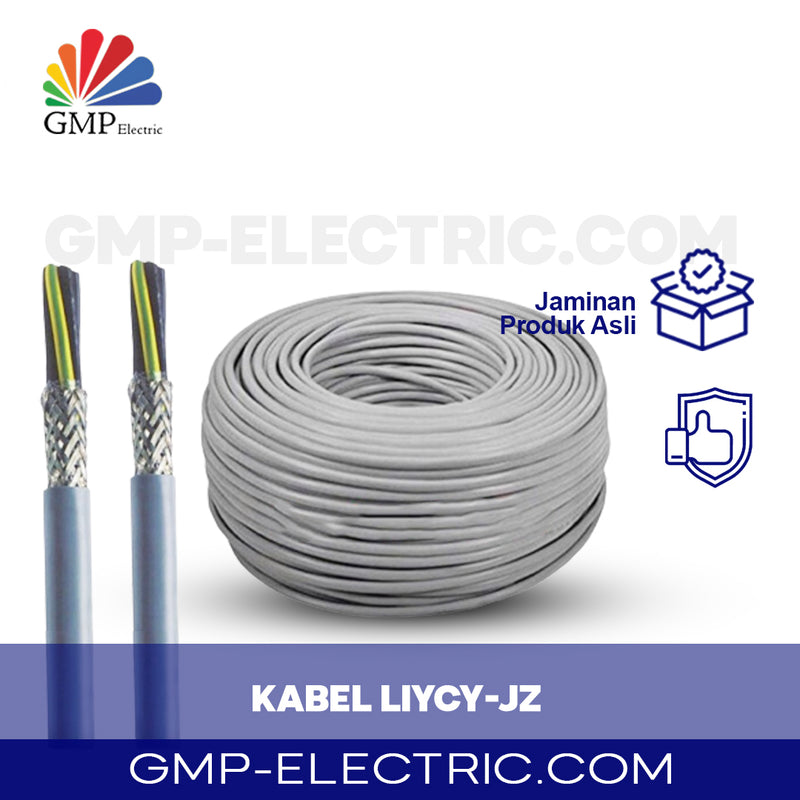 Kabel Control Screen, Numbering NB LIYCY-JZ 6x0,5 mm Grey 300/500V
