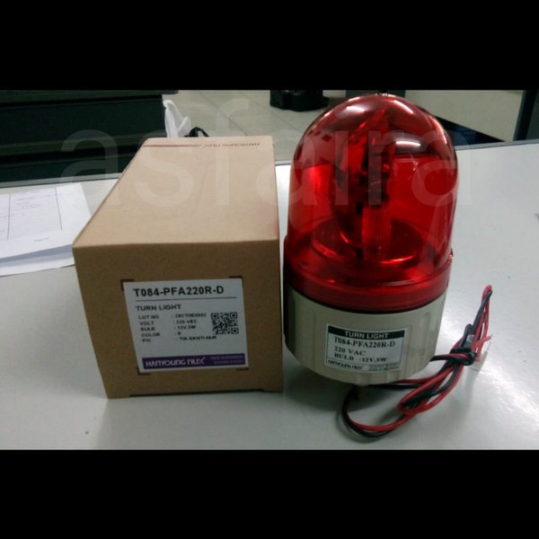 Turn Light Hanyoung T084 TA R 220VAC Red