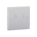 Outlet Telpon (RJ11) 2G Schneider Classic (Clipsal) White ET02_4_WE