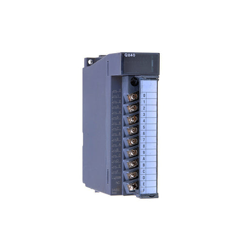 Digital Input Mitsubishi QX40,16 point input module 24V DC input (4mA)