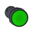 Push Button Schneider XB7-NA35 22 mm Green 1NO 1NC