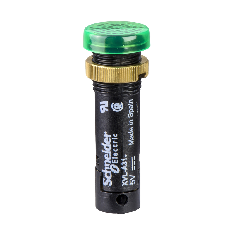 Pilot Lamp Schneider 12mm XVLA333 24V Green