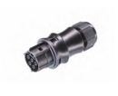 RST Classic 20i5 Connector Female Wieland 5P 20A 250/400V Black (96.051.4153.1) 5x2.5mm
