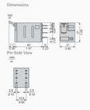 Relay Schneider RXM2AB2B7 24VAC, LED Indicator, 2 C/O 5A 250VAC