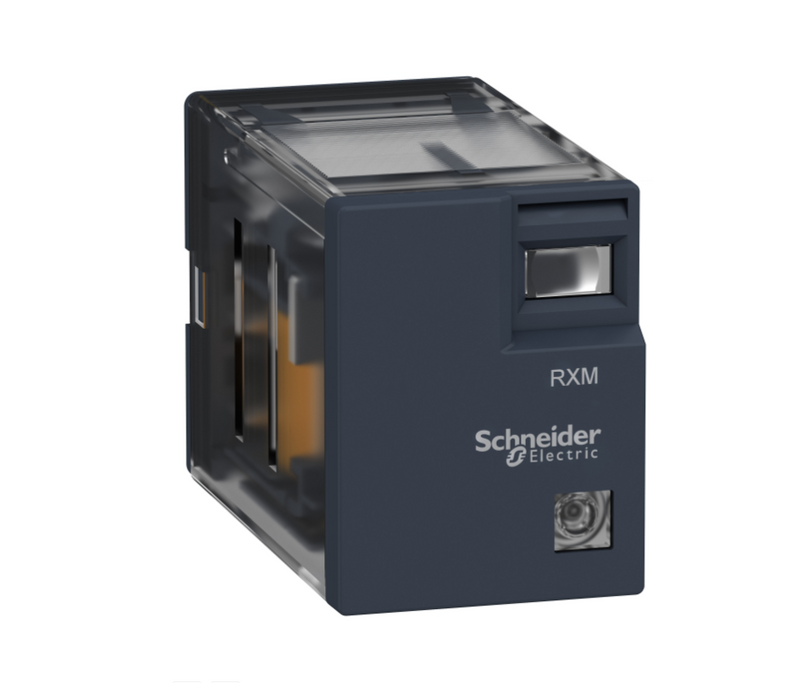 Relay Schneider RXM4LB2B7 24VAC, LED Indicator, 4 C/O 3A 250VAC