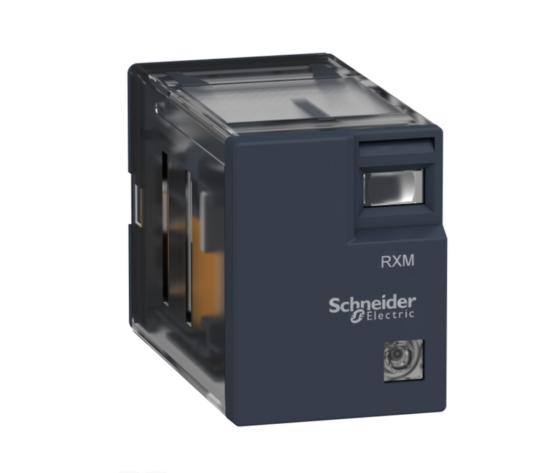 Relay Schneider RXM2LB2F7 120VAC, LED Indicator, 2 C/O 5A 250VAC