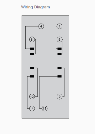 Socket Relay Schneider RXZE1M2C, u/RXM2, 8 kaki, 7A 250VAC