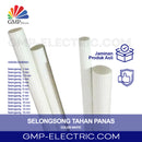 Selongsong Tahan Panas Asbes 6mm White