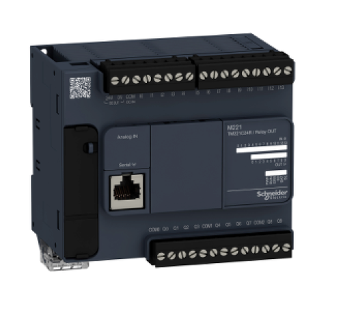 Schneider PLC TM221CE24R 24 I/O Relay Ethernet Com