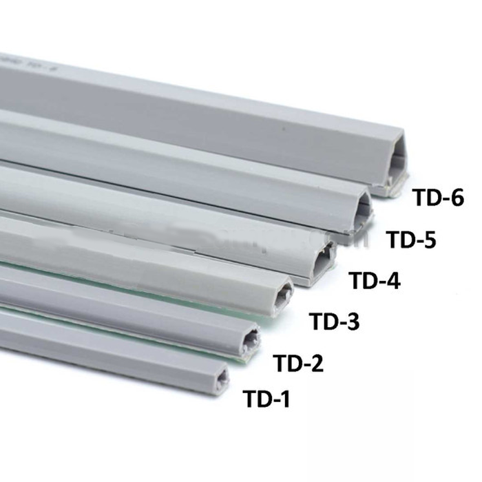Telepon Duct TD-4A 11,5 x 27,5mm Grey