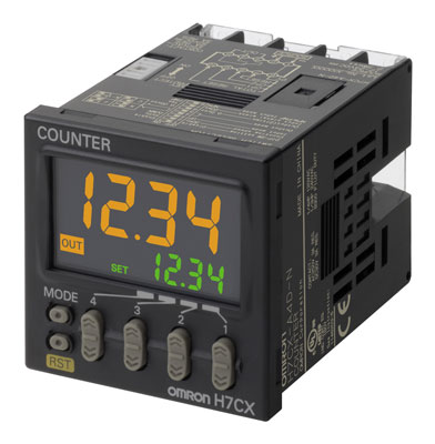 Counter Digital Omron H7CX-A4-N H48xW48mm