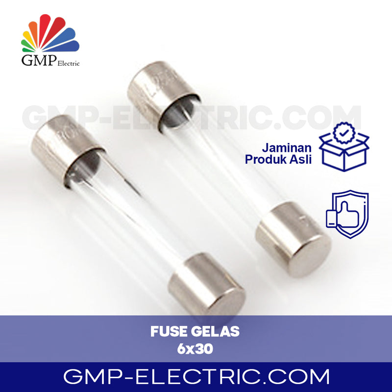 Fuse Gelas NB Cylinder 6x30 mm 6A