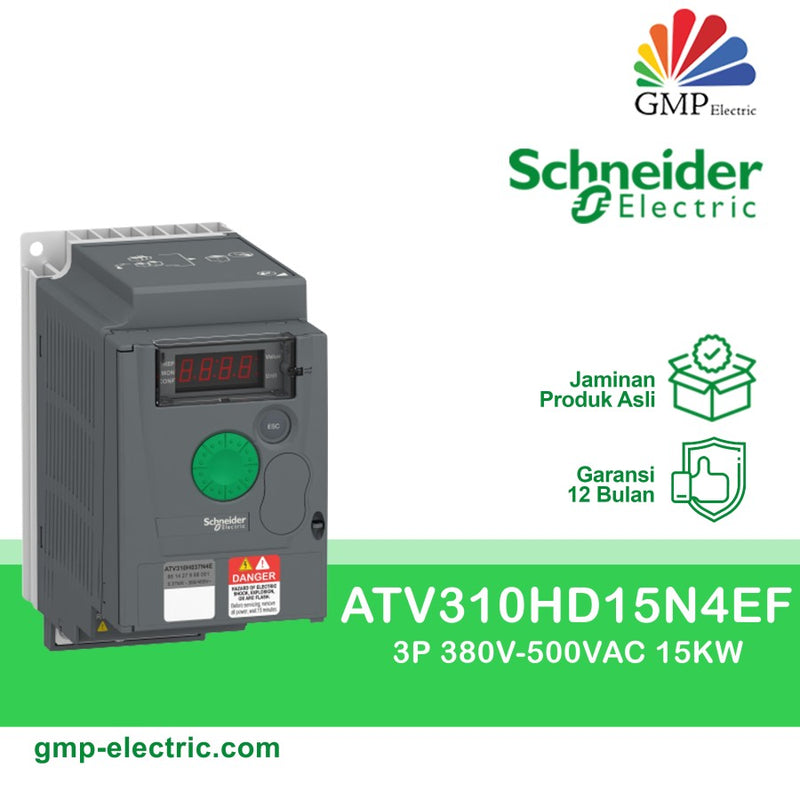 Inverter Schneider ATV310HD15N4E 3P 380-500V AC 15KW No EMC filter