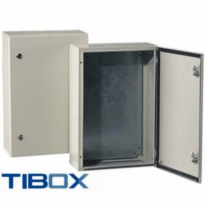 Panel Box Steel TIBOX T-10080/30 W800xH1000xD30mm RAL7032