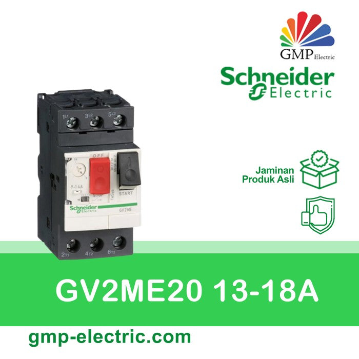 Motor Breaker Schneider GV2ME20 13-18A