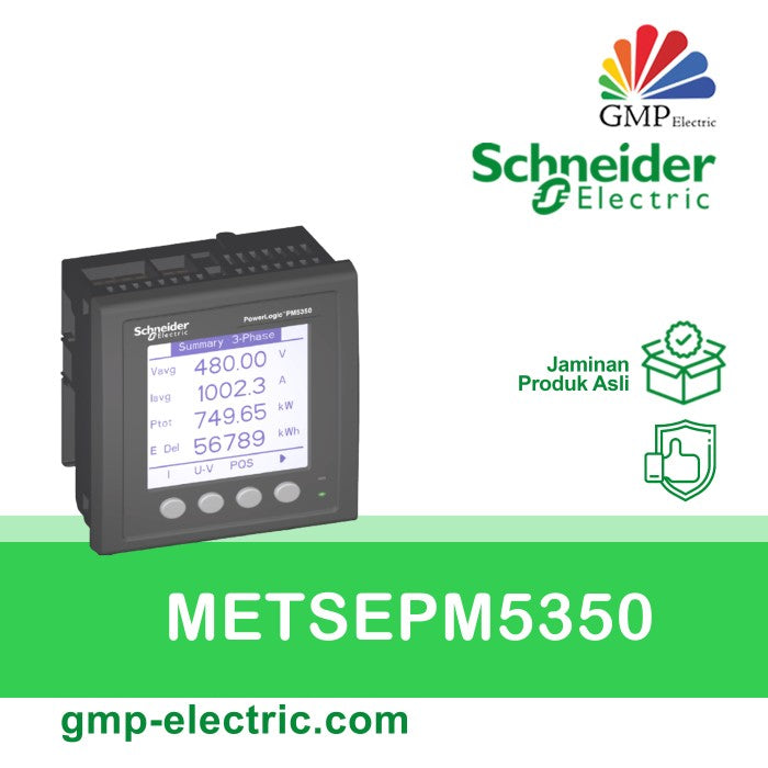 Contatore Energia Schneider Electric PowerLogic PM5350 METSEPM5350 Senza Scatola