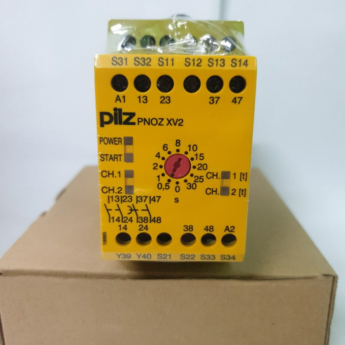 Safety Relay Pliz PNOZ XV2 30/24VDC 2n/o 2n/o t (774500)