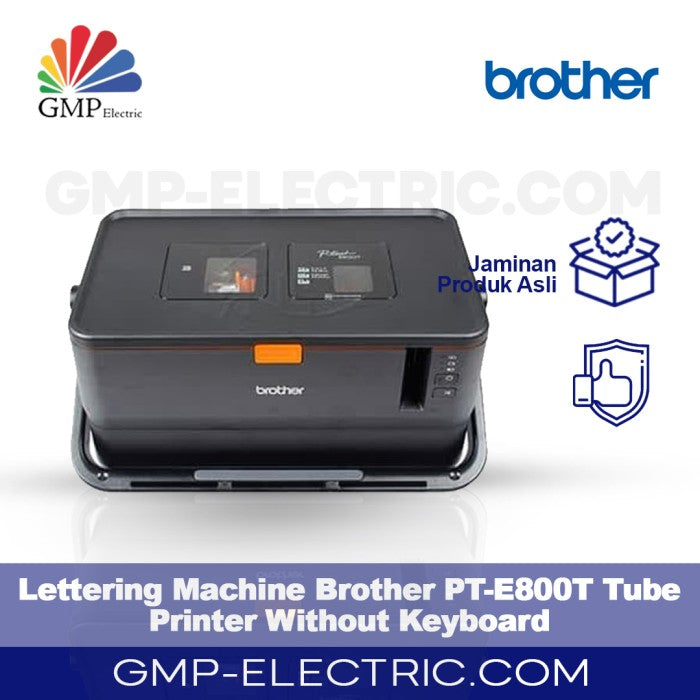 Lettering Machine Brother PT-E800T Tube Printer w/o keyboard