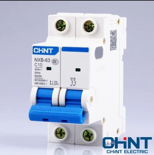 MCB Chint NXB-63 2P 16A 6KA