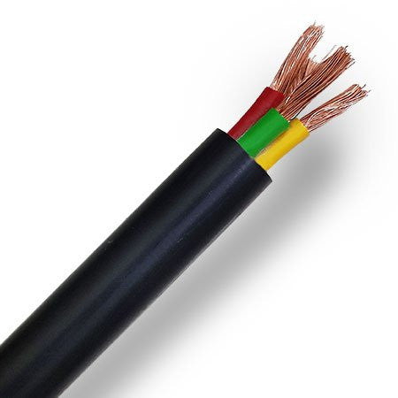 Kabel Serabut Multicore (Color) Federal NYMHY Oval 2x0,75 mm @100 mtr Black 300/500V