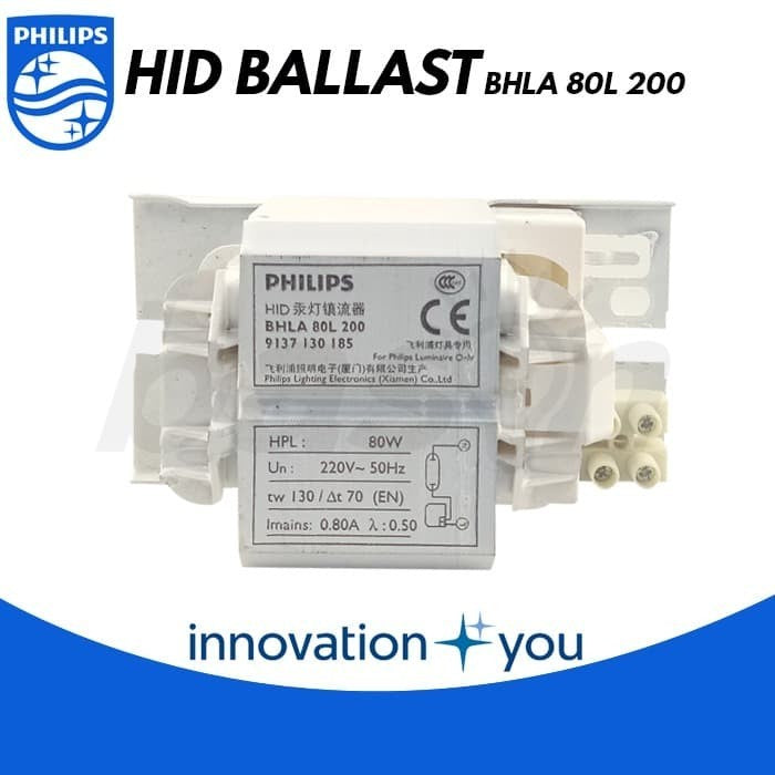 Ballast Philips BHL 80W U/HPLN