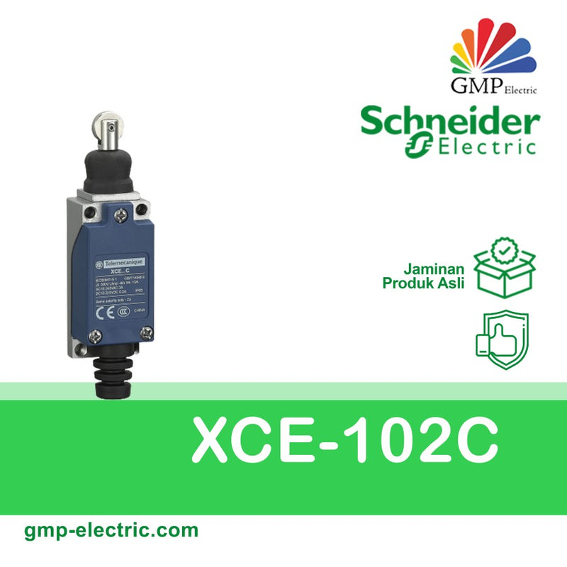 Limit Switch Schneider XCE102C Steel Roller Plunger