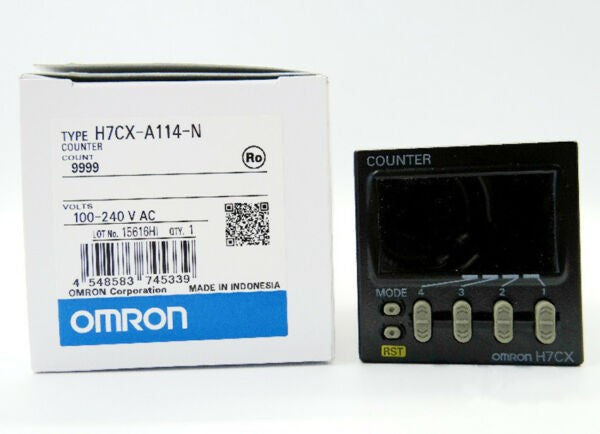 Counter Digital Omron H7CX-A114 H48xW48mm