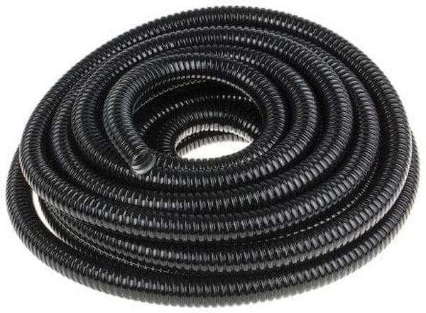 Flexible Metal Phiton W/ PVC Jacket 2" Black@20Mtr