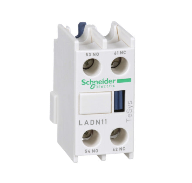 Auxiliary Contact Schneider LADN11 F/LC1D white 1NO+1NC
