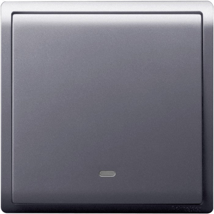 Saklar 1G 1W Schneider Pieno E8231L1N_LS Lavender Silver NEON