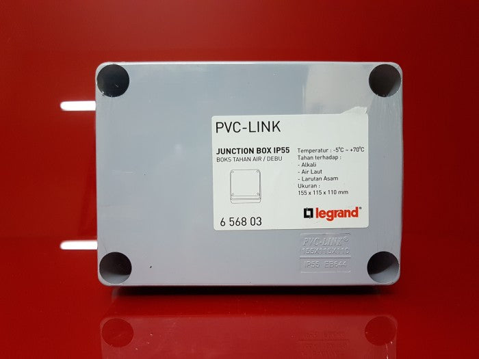 Junction Box Legrand Plexo IP55 155(H)x155(W)x110(D) (656803)
