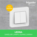 Saklar 2G 2W Leona Schneider LNA0600321