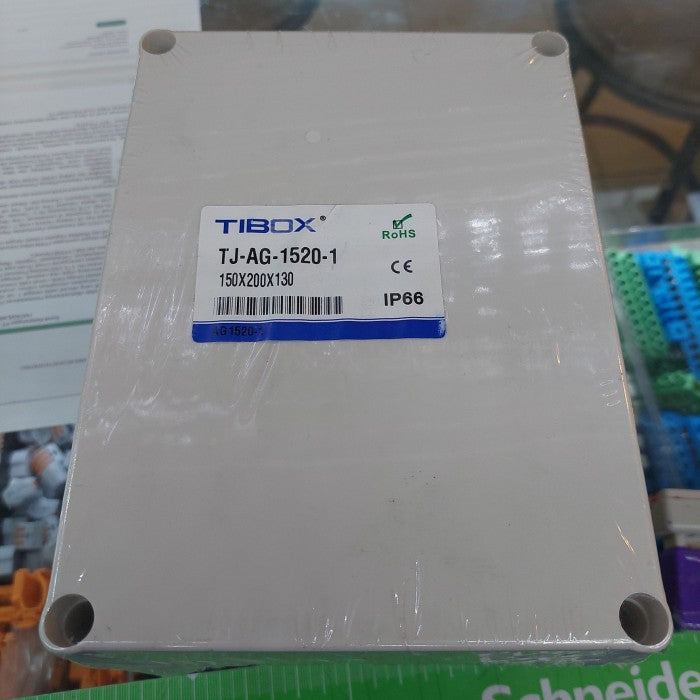 Box PVC TIBOX T-1520/13 W150xH200xD130mm IP66 Cream