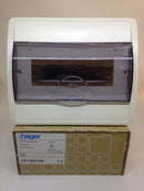 Box MCB Hager VF-108TVA 8 Group IB Transparant Cover