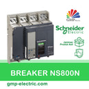 Breaker Schneider NS800N 4P 320-800A 50kA + Motor (33469E)