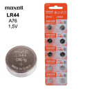Baterai Maxell Maxel LR44 A76