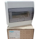Box MCB Hager VS-108TVA 8 Group OB Transparant Cover