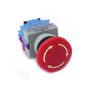 Push Button Emergency Fort AVW 411-ERP Red Mushroom 40mm 1NO+1NC