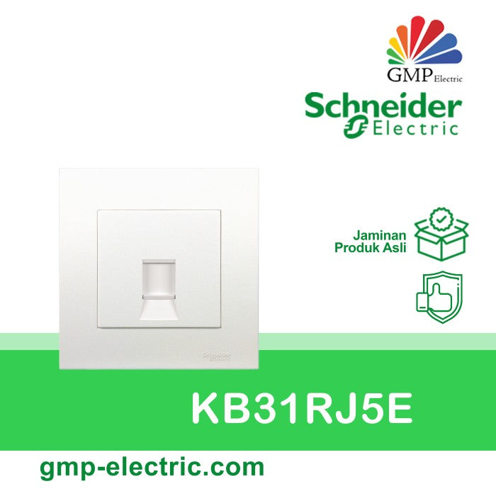 Outlet CAT5 (RJ45) 1G Schneider Vivace KB31RJ5E_WE White