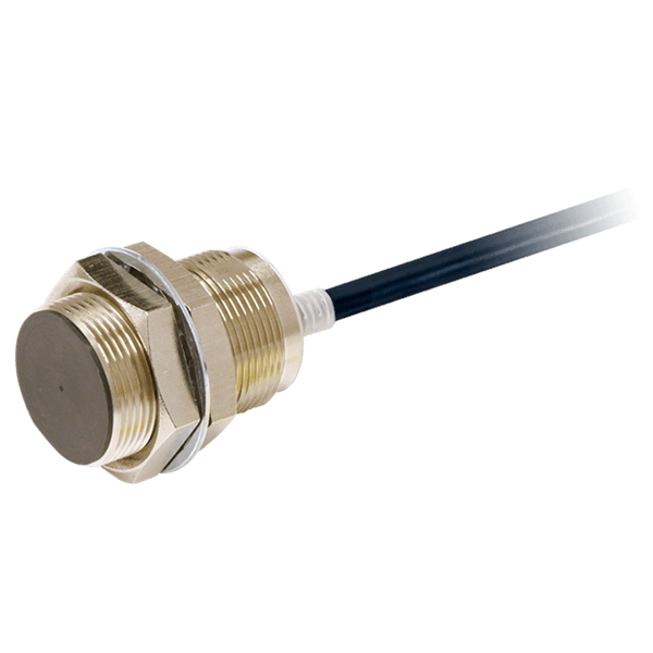 Proximity Switch Omron E2E-X10D2-N Cylinder M30, Shielded, 10-30VDC 2Wire Sensing 10 mm, NPN-NC, 2-W