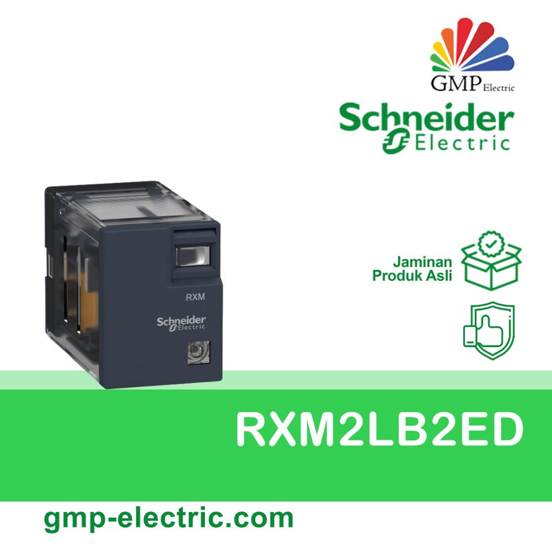 Relay Schneider RXM2LB2ED (8Pin) w/LED5A 48VDC