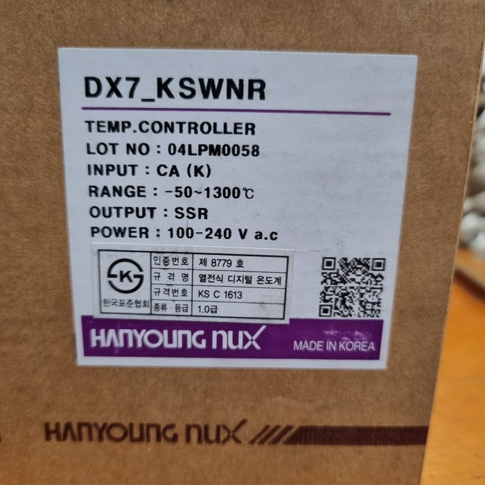 Temperature Controller Hanyoung DX7_KSWNR