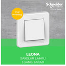 Saklar 1G 1W Leona Schneider LNA0100321