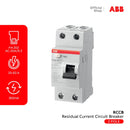 ELCB/RCCB ABB FH 202 AC-40/0.03 2P 40A 30mA