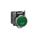 Push Button Schneider XB4-BW33G5 22 mm Metal 110VAC Green