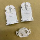 Fitting Lampu SACE Tusuk TL T8 White Penguncian Snap