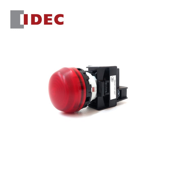 Indicator Lamp Idec YW1P-2EQM3 22mm 220VAC Red NA