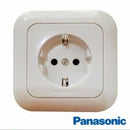 Stop Kontak Panasonic WEJP-1121-7 1 Gang 2P+E (CP) White Full Color Wide C