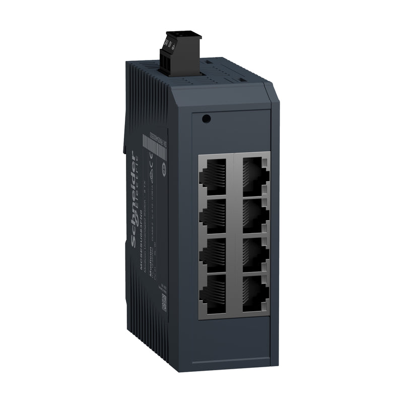 Standard Unmanaged Switch MCSESU083FN0 8 Port 12-24VDC